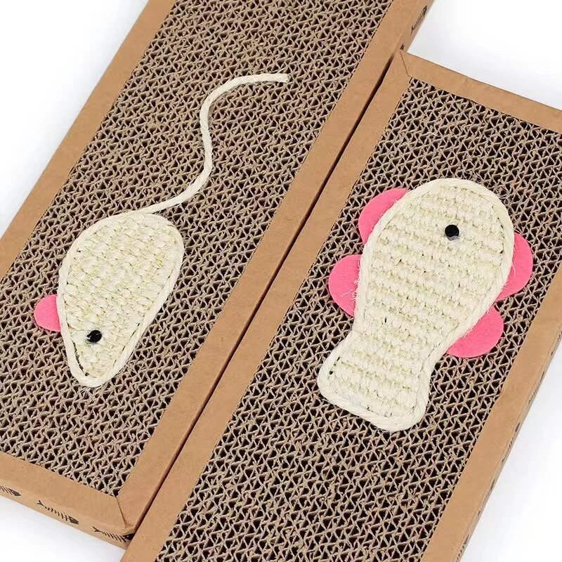 Kisállat macska karcoló deszka macska karton szőnyeg kaparó csiszoló karmos játékok macskakaparóhoz Macska bútorvédő kisállat kiegészítők