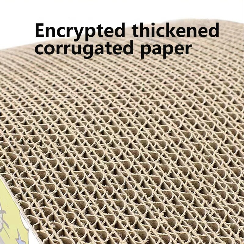 Kisállat macska karcoló hullámkarton csiszoló karmos lemez + macskagyökér papírlap mászókeret kaparó szőnyeg Macska karton macskajátékok