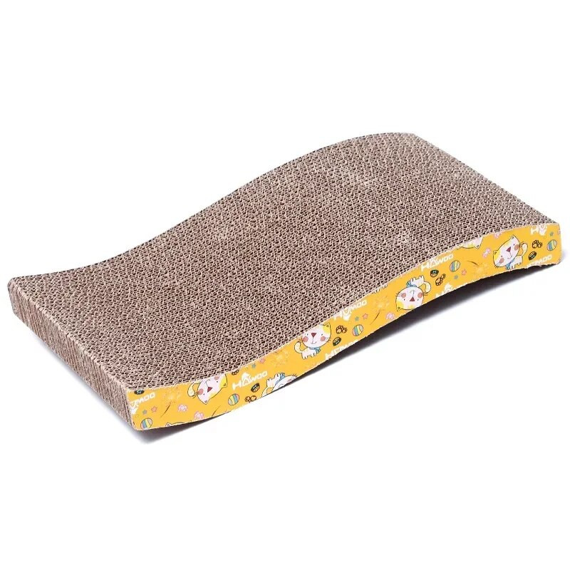 Fából készült macskakaparó kaparó levehető nappali ágy 3 az 1-ben kaparóoszlop macskáknak edzés Csiszoló Karmos játékok Macskakarcoló tábla