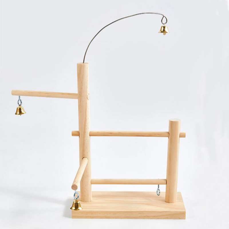 Papagájok Játszótér Madár Játszótér Fa madár sügér Edzőterem Gyakorló Játszóterem Etetőpohárral Játékok Gyakorlójáték