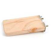 Chinchilla Hamster Springboard Squirrel Wood Parrot Bird Standing Platform Καθαρά αξεσουάρ κλουβιού για παπαγάλο ξύλινο παιχνίδι για κατοικίδια
