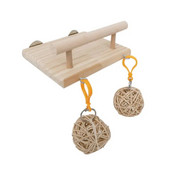 Y1UB Parrot Playstand Bird Stand Cockatiel Παιδική χαρά Γυμναστήριο Παιχνίδι με Πλατφόρμα Πέρκα Άσκηση και παιχνίδι