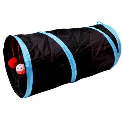 Cat Tunnel Pet Supplies Cat S Pass Play Πτυσσόμενο Tunnel Cat Tunnel Γάτα Παιχνίδι Τρυπάνι για εσωτερικούς χώρους