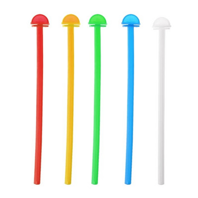 new Bird Plastics Perch 5Pcs Bright Color Stand Training Grinding Toy Random Colors