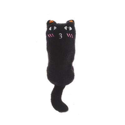 Rustle Sound Catnip Toy Cats Προϊόντα για κατοικίδια Χαριτωμένα παιχνίδια για γάτες Γατάκι Τρίξιμο δόντια γάτας Μαλακό βελούδινο μαξιλάρι αντίχειρα Αξεσουάρ για κατοικίδια
