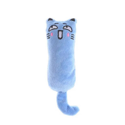Rustle Sound Catnip Toy Cats Προϊόντα για κατοικίδια Χαριτωμένα παιχνίδια για γάτες Γατάκι Τρίξιμο δόντια γάτας Μαλακό βελούδινο μαξιλάρι αντίχειρα Αξεσουάρ για κατοικίδια