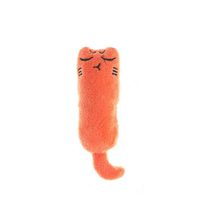 Rustle Sound Catnip Toy Cats Προϊόντα για κατοικίδια Χαριτωμένα παιχνίδια για γάτες Γατάκι Τρίξιμο δόντια γάτας Μαλακό βελούδινο μαξιλάρι αντίχειρα Αξεσουάρ για κατοικίδια