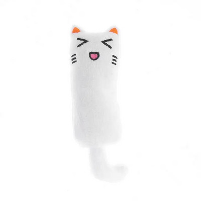 Rustle Sound Catnip Toy Cats Προϊόντα για κατοικίδια Χαριτωμένα παιχνίδια για γάτες Γατάκι Τρίξιμο δόντια γάτας Μαλακό βελούδινο μαξιλάρι αντίχειρα Αξεσουάρ για κατοικίδια