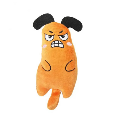 Rustle Sound Catnip Toy Cats Προϊόντα για κατοικίδια Χαριτωμένα παιχνίδια για γάτες Γατάκι Τρίξιμο δόντια γάτας Μαλακό βελούδινο μαξιλάρι αντίχειρα Αξεσουάρ για κατοικίδια