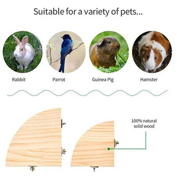 Ξύλινη βάση παπαγάλου βάση εφαλτηρίου με σβούρα φορητά αξεσουάρ κλουβιών πουλιών Εξοπλισμός για παπαγάλους, προμήθειες Budgie Pets