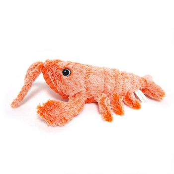 Pet Cat Toy USB Charging Simulation Electric Dancing Moving Floppy Lobster Cats Toy for Pet Toys Interactive Dog Dropshipping