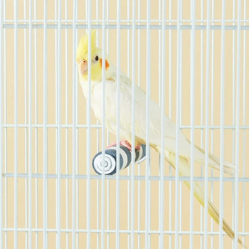 Bird Perch Ceramics Stand Non Toxic Parrot Cage Toy for Nails Grinding Stable Scrub Station for Parakeet Finches Canary