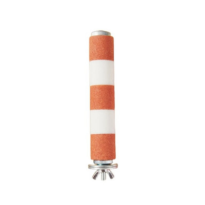 Bird Perch Ceramics Stand Non Toxic Parrot Cage Toy for Nails Grinding Stable Scrub Station for Parakeet Finches Canary
