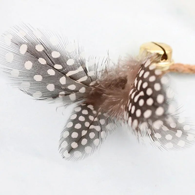 Vicces macskajáték tollcsengő macskamentával macska állat alakú baba kisállat kender kötél őrlőrúd kisállat cica kellékek fogak rágójátéka