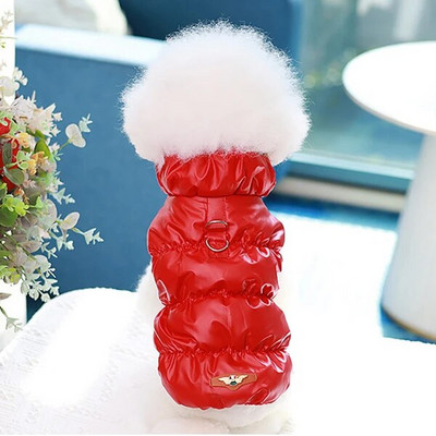 Minkšti šilti rūbai šuniui žieminiai paminkštinti šuniuko katės striukė mažiems ir vidutiniams šunims Čihuahua prancūzų buldogo pudelio liemenė augintinio apranga