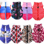 Soojad koerariided väikesele koerale tuulekindel talvine lemmiklooma koerte mantel jakk polsterdatud riided kutsikate riietus vest Yorkie chihuahua riided