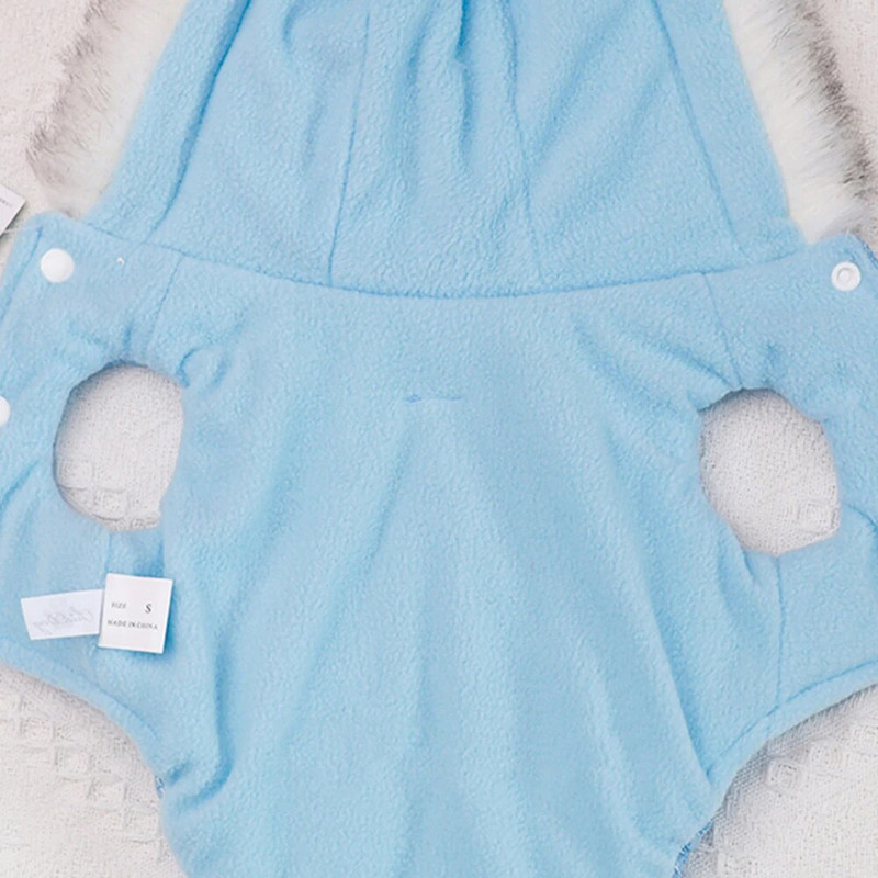 Divatos téli kutyatollkabát meleg polár kisállatkabát kis kutyáknak Yorkshire shih tzu luxus szőrme nyakörv kölyökruhák ruhák