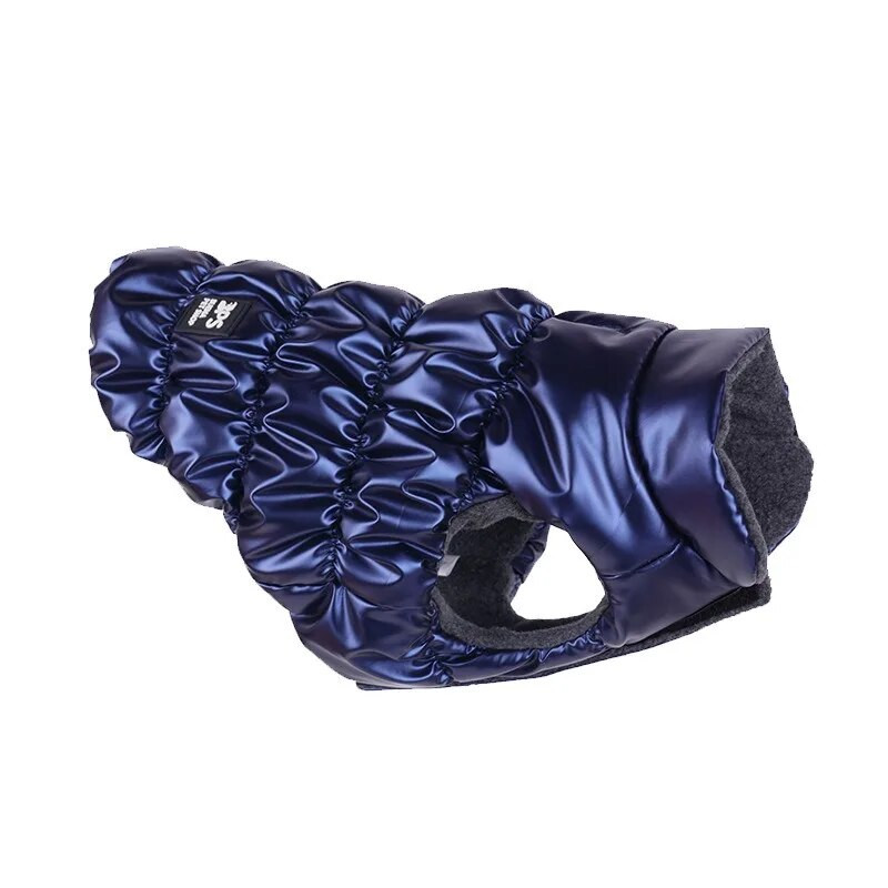 Téli meleg kisállatruházat szélálló pehelykabát kis közepes kutyák kabát bélelt ruházat Yorkie chihuahua kiskutya macska öltözékhez, mellény