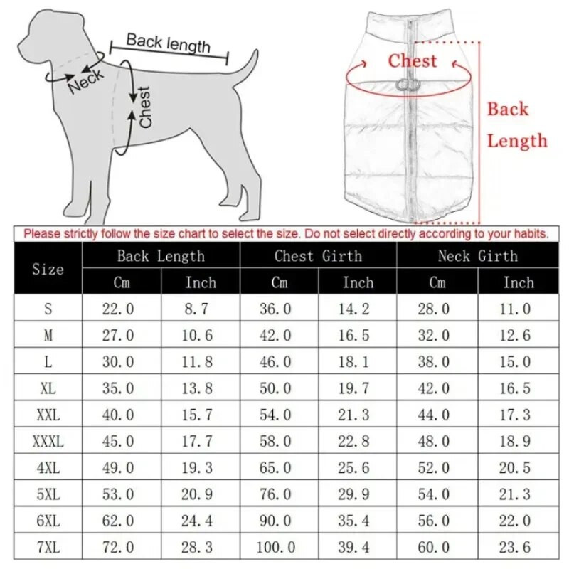 Ruhák kiskutyáknak Vízálló nagykutya mellény dzseki őszi tél meleg kisállat kutyakabát Kutyaruházat chihuahua francia bulldog