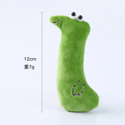 Cute Catnip Pets Toy Catnip Μέντα βελούδινο παιχνίδι γάτα Protect Mouth Κουτάβι γατάκι Τρίξιμο δοντιών γάτας Προμήθειες για βελούδινο μαξιλάρι αντίχειρα Στοιχείο κατοικίδιου