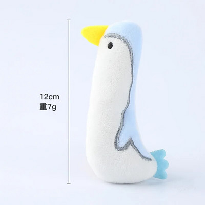 Cute Catnip Pets Toy Catnip Μέντα βελούδινο παιχνίδι γάτα Protect Mouth Κουτάβι γατάκι Τρίξιμο δοντιών γάτας Προμήθειες για βελούδινο μαξιλάρι αντίχειρα Στοιχείο κατοικίδιου
