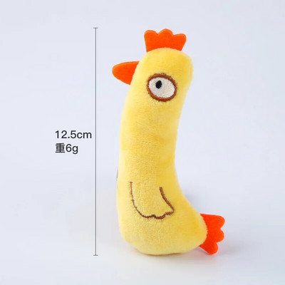 Cute Catnip Pets Toy Catnip Μέντα βελούδινο παιχνίδι γάτα Protect Mouth Κουτάβι γατάκι Τρίξιμο δοντιών γάτας Προμήθειες για βελούδινο μαξιλάρι αντίχειρα Στοιχείο κατοικίδιου