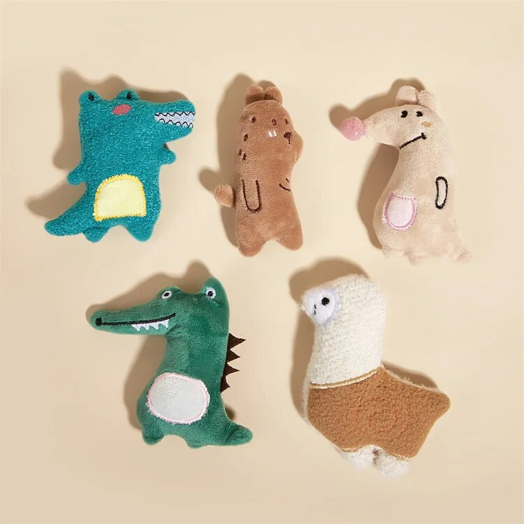 Macskajáték macskák Kiegészítők háziállatoknak Aranyos macskajátékok cicák fogcsiszolásához Macska plüss hüvelykujj párna kisállat termék