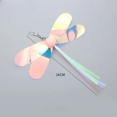 Cat Teaser Wand Igračka Zamjenska glava Caterpillar Mouse Feather Slobodno mijenjajte dodatke DIY Cat Stick Smiješne potrepštine za mačiće
