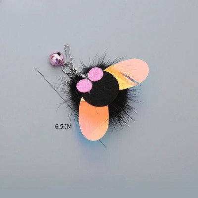 Cat Teaser Wand Igračka Zamjenska glava Caterpillar Mouse Feather Slobodno mijenjajte dodatke DIY Cat Stick Smiješne potrepštine za mačiće