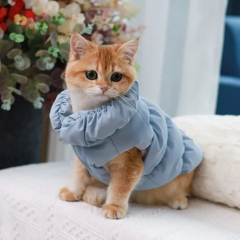 Χειμερινά ρούχα για σκύλους Μαλακό ζεστό μπουφάν για κουτάβι γάτα για μικρόσωμους σκύλους Chihuahua Γαλλικό μπουλντόγκ γιλέκο για κατοικίδια
