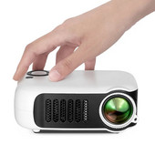 Νέο A2000 MINI Projector Home Cinema Portable Theatre 3D LED Videoprojector Beamer Laser για 4K 1080P μέσω θύρας HD Smart TV BOX
