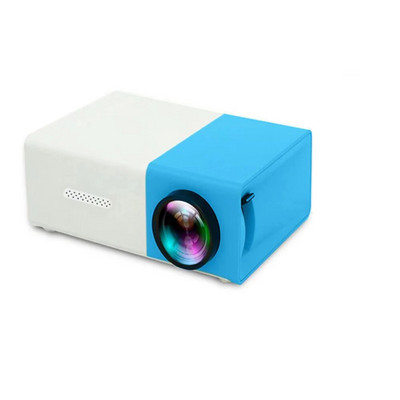 YG300 Mini Portable Projector Υποστήριξη μνήμης εξαιρετικά υψηλής ευκρίνειας για HDTMI USB και SD Outdoor Home Theatre Movie Projection