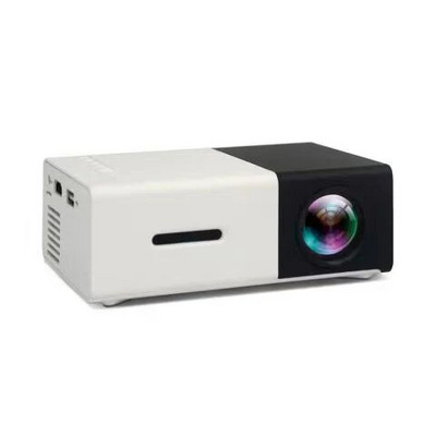 YG300 Mini Portable Projector Υποστήριξη μνήμης εξαιρετικά υψηλής ευκρίνειας για HDTMI USB και SD Outdoor Home Theatre Movie Projection