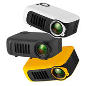 A2000 MINI proiector Home Cinema Cinema Videoproiectoare portabile 3D LED Videoproiector pentru jocuri Laser Beamer 4K 1080P Via HD Port Smart TV BOX