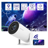 Salange HY300 išmanusis projektorius Android 11.0 MINI nešiojamasis 5G WIFI namų kinas 720P, skirtas SAMSUNG Apple Outdoor 1080P 4K Movie HDMI
