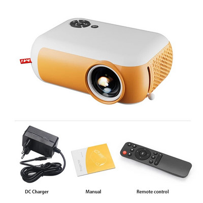 A10 Mini Projector LED Home Cinema 3D VideoProjector Media Player Kids Cinema Δώρο Συμβατό USB Smart TV BOX 1080P Ταινία HD