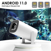 Mini proiector inteligent P30 Android 11 WiFi6 Suport 4K 1080P BT5.0 Proiector 1208*720P Proiector portabil Home Cinema