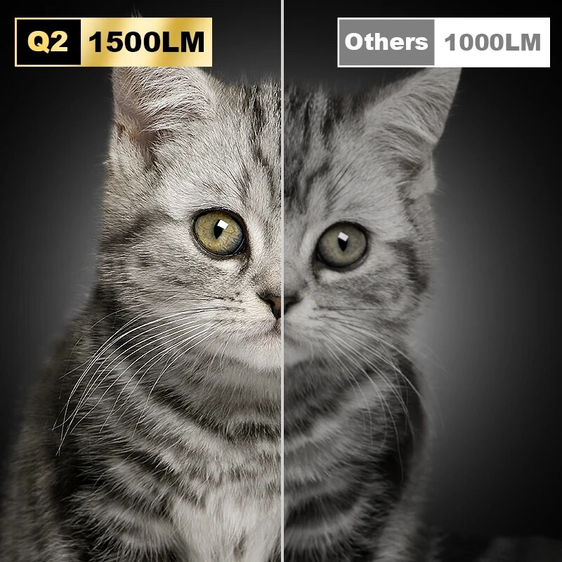 Salange Q2 Mini Projector Micro Portable Home Media Sync Smartphone Android IOS μέσω USB 320*240 LED Audio Video Player Δώρο για παιδιά