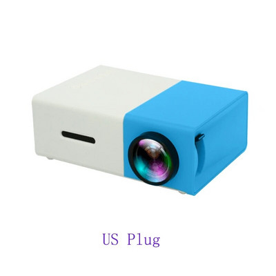 Salange YG300 Mini Projector LED Projector Lcd Projector Audio συμβατό με HDMI Mini Proyector Home Theater Media Player Beamer