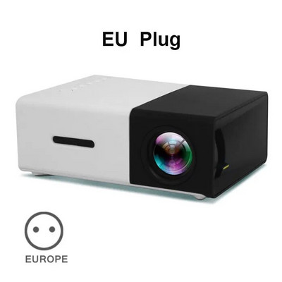 Salange YG300 Mini Projector LED Projector Lcd Projector Audio συμβατό με HDMI Mini Proyector Home Theater Media Player Beamer