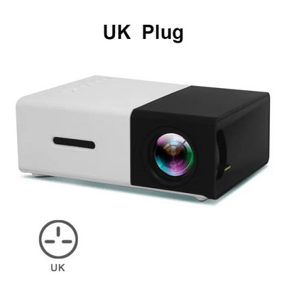 Salange YG300 Mini Projector LED Projector Lcd Projector Audio συμβατό με HDMI Mini Proyector Home Theater Media Player Beamer