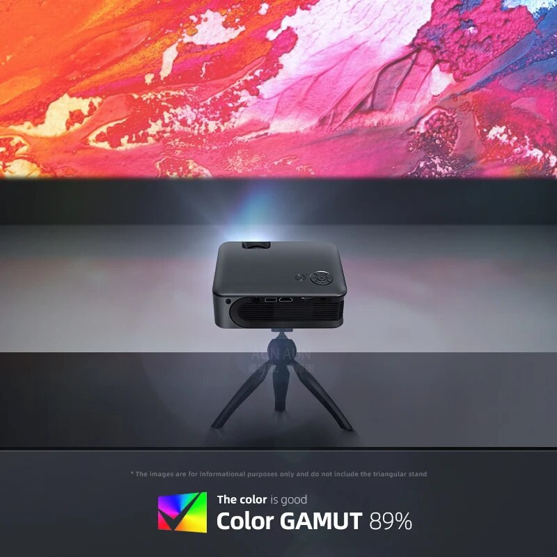 MINI projektor AUN A30 Smart TV Box Házimozi lézeres hordozható projektorok Mozitelefon LED-es videóprojektor 4k videóhoz HD-n keresztül