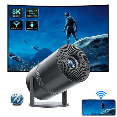 X3 Smart Mini Bluetooth BT4.1 Ασύρματο WIFI 1280*720P 4K HD Android 11.0 Οικιακός προβολέας διπλής ζώνης Υποστηρίζει Miracast και Airplay