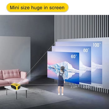 M24 Mini 4K HD LED Projector Android 11.0 Bluetooth WIFI 6.0 BT5.0 1920*1080P Home Cinema Auto Focus Φορητοί προβολείς εξωτερικού χώρου