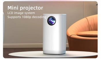 Φορητός προβολέας Smart TV WIFI Home Beamer LED Mini Projector LED Projector Media Player Video Projector για οικιακή χρήση #20