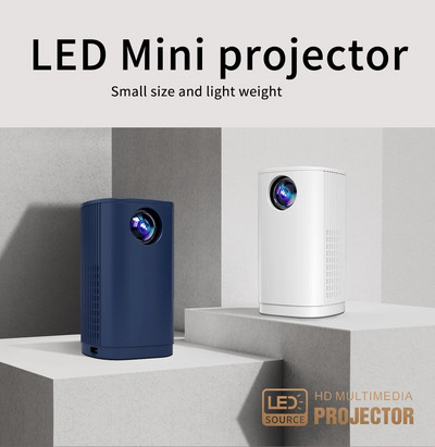Преносим проектор Smart TV WIFI Home Beamer LED мини проектор LED проектор Media Video Player Проектор за домашна употреба #20
