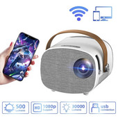 YG230 Projector 1080P Mini Projector Video Projector HD WIFI Projection Home Video Εξοπλισμός Υποστήριξη Κινητό τηλέφωνο Ίδια οθόνη