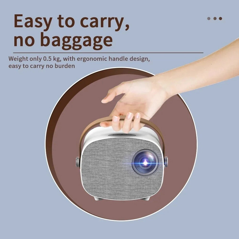 YG230 projektor 1080P miniprojektor videoprojektor HD WIFI projektsioon koduvideo seadmete tugi Mobiiltelefon Sama ekraan