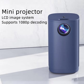 Мини проектор T30 1080P Безжични преносими филмови проектори 100\