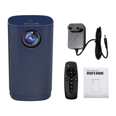 Μίνι προβολέας T30 1080P Ασύρματοι φορητοί προβολείς ταινιών 100" ίδιας οθόνης Τεχνική Διασπορά θερμότητας διπλού ανεμιστήρα για οικιακό κινηματογράφο